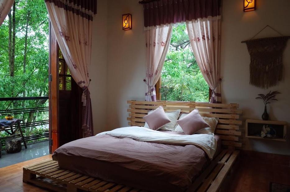 Sum Villa Homestay Mang Den Kon Von Kla Exterior foto